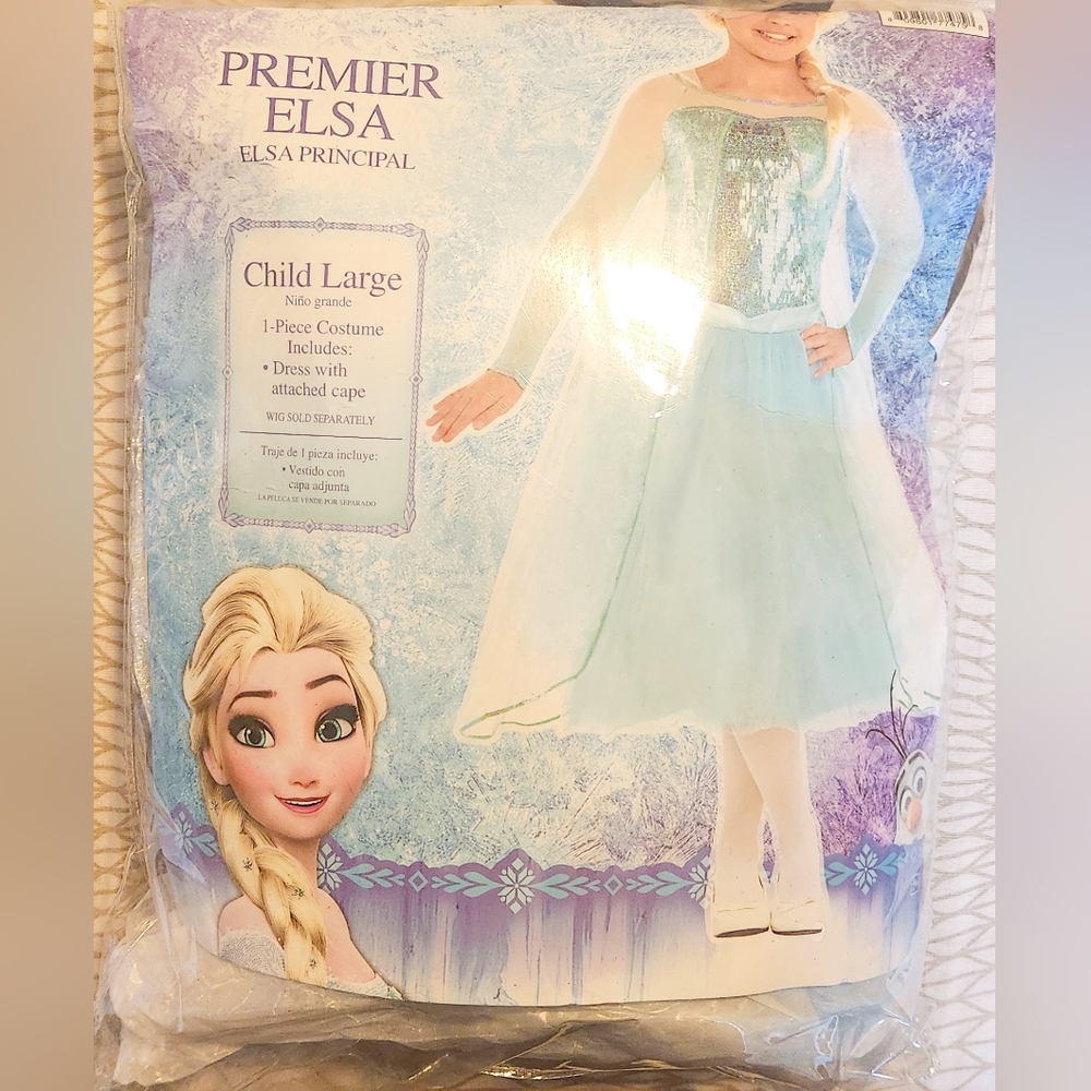 Frozen Elsa size large costume
